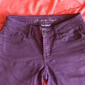 purple AE jegging